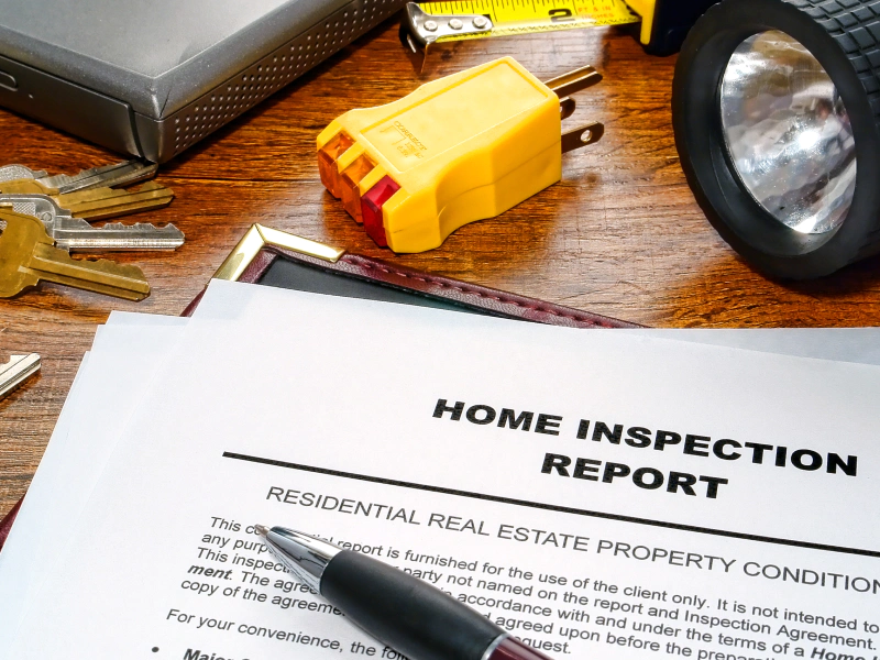 home inspection report covington la